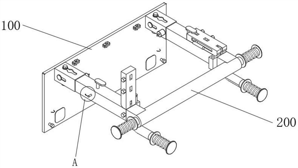 Wall-mounted folding type sports horizontal bar equipment