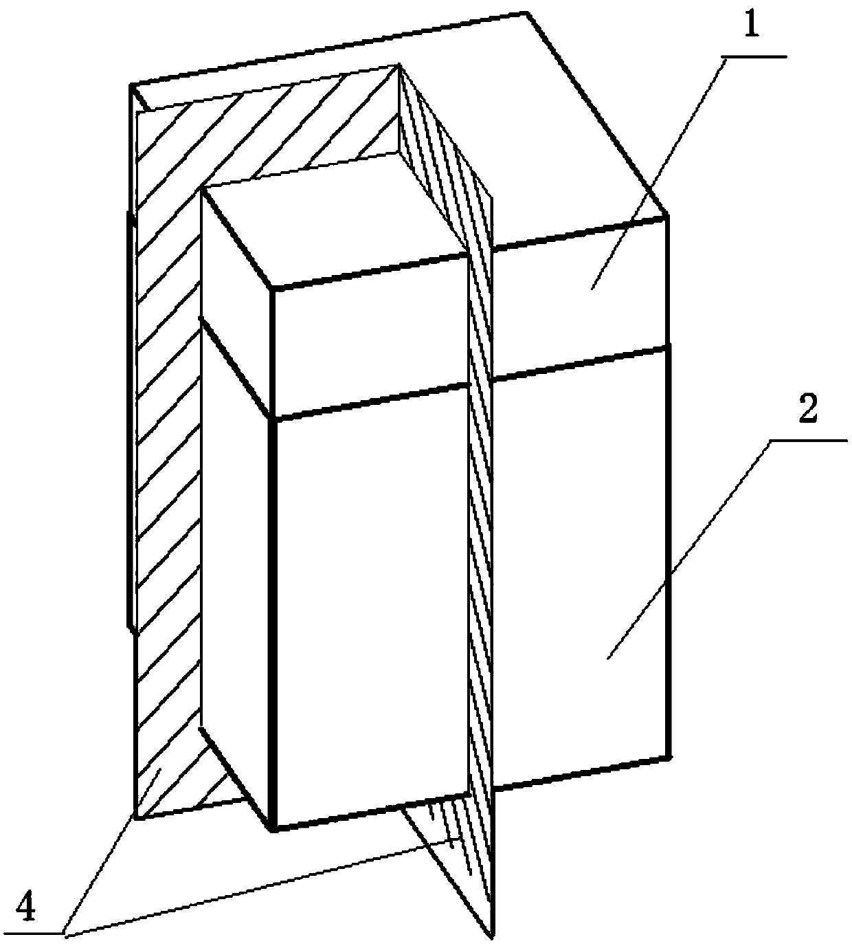 A permeable water storage module and its manufacturing method