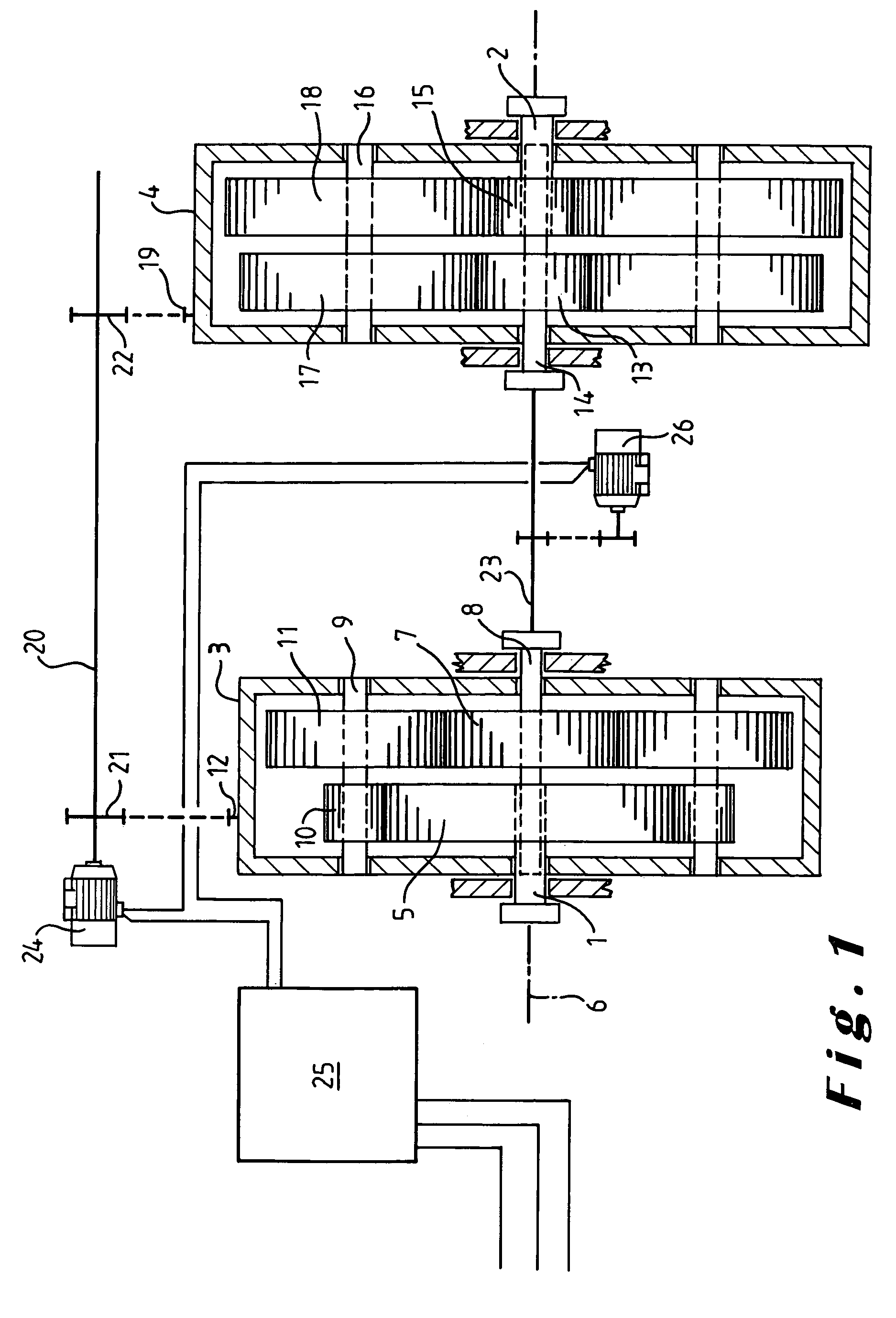 Speed transmission apparatus