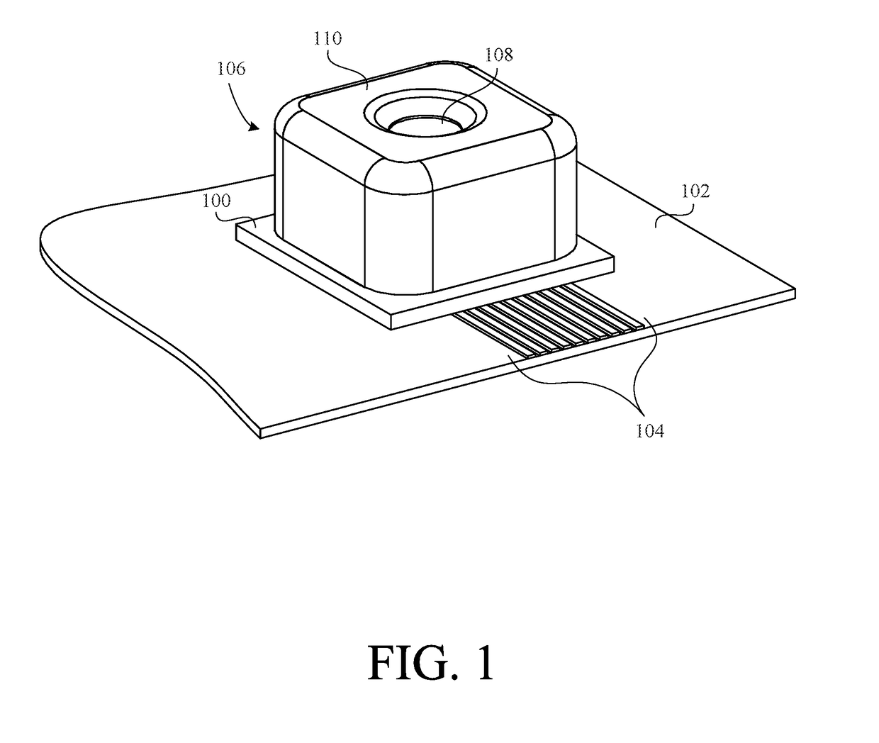 Self-aligned optical grid on image sensor