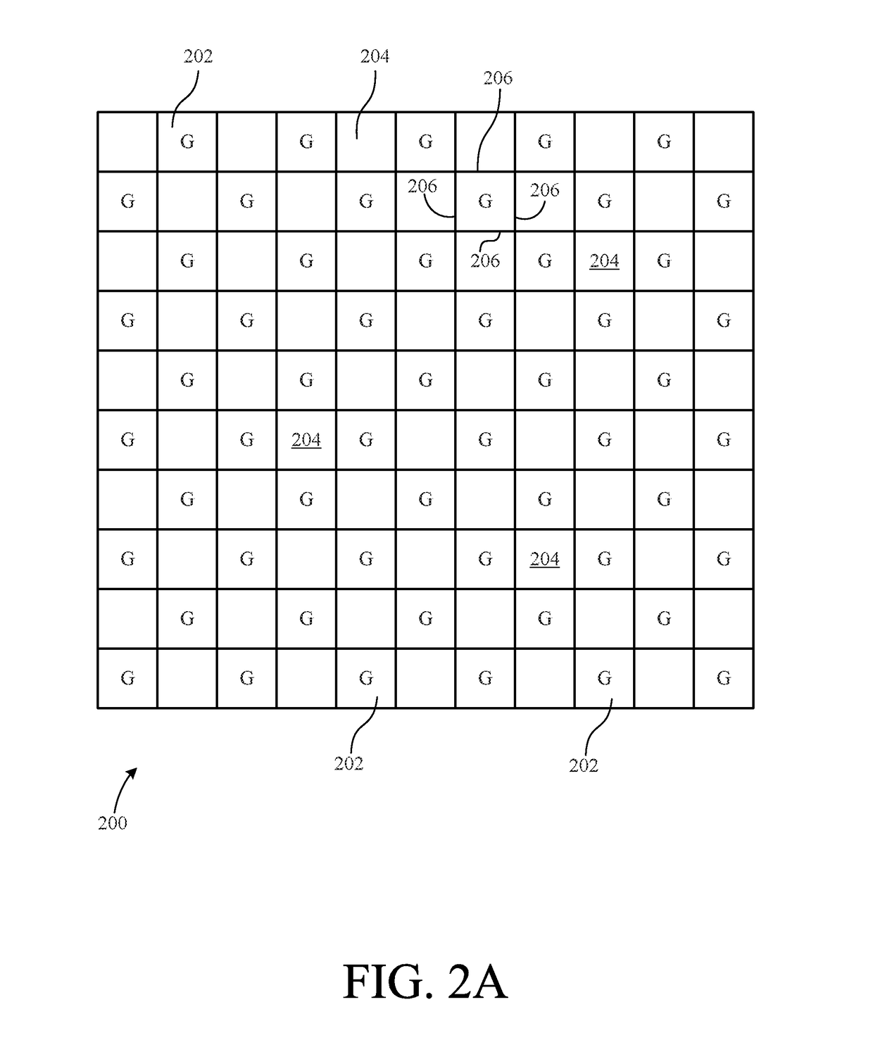 Self-aligned optical grid on image sensor