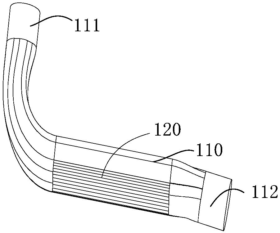 Intercooling pipeline, cooling system, automobile and cooling method of intercooling pipeline