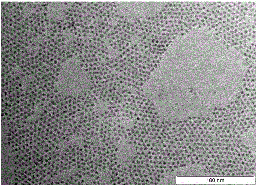 Preparation method of monodisperse PbS quantum dot