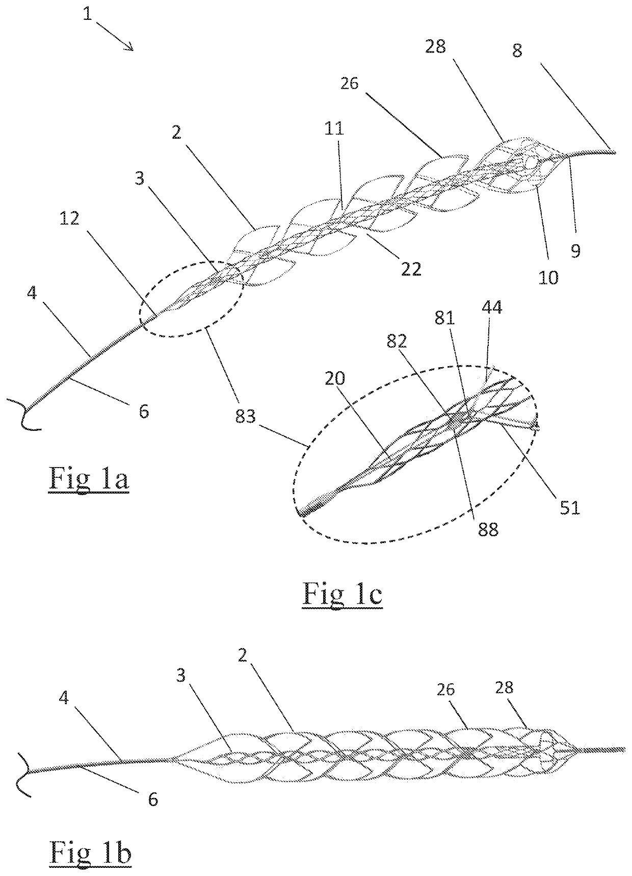 A clot retrieval device for removing occlusive clot from a blood vessel