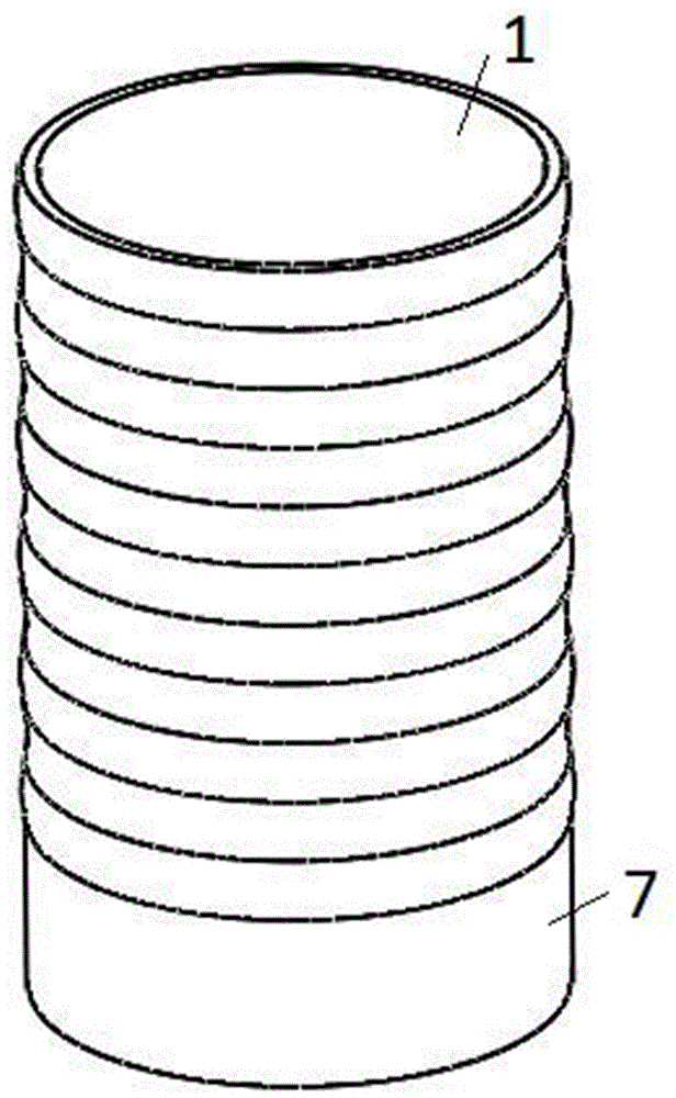 Pressing stirring type cup