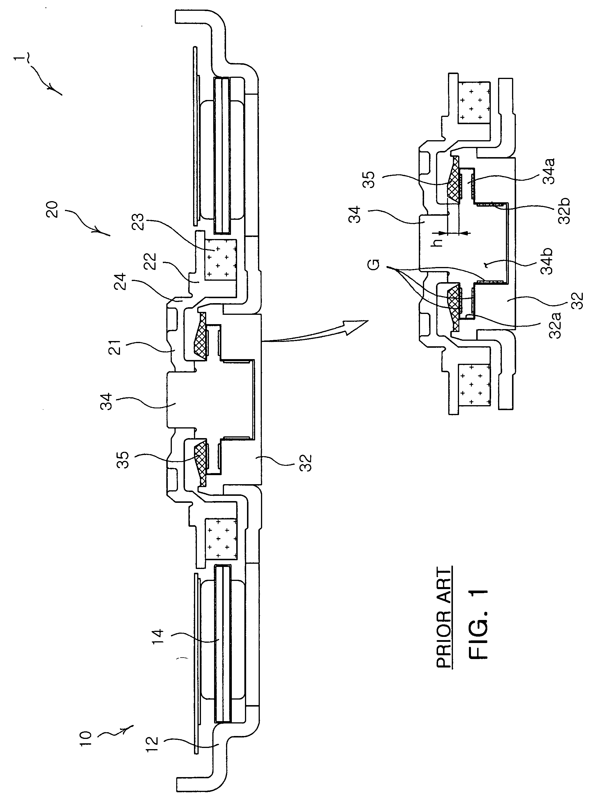 Hydrodynamic pressure bearing spindle motor