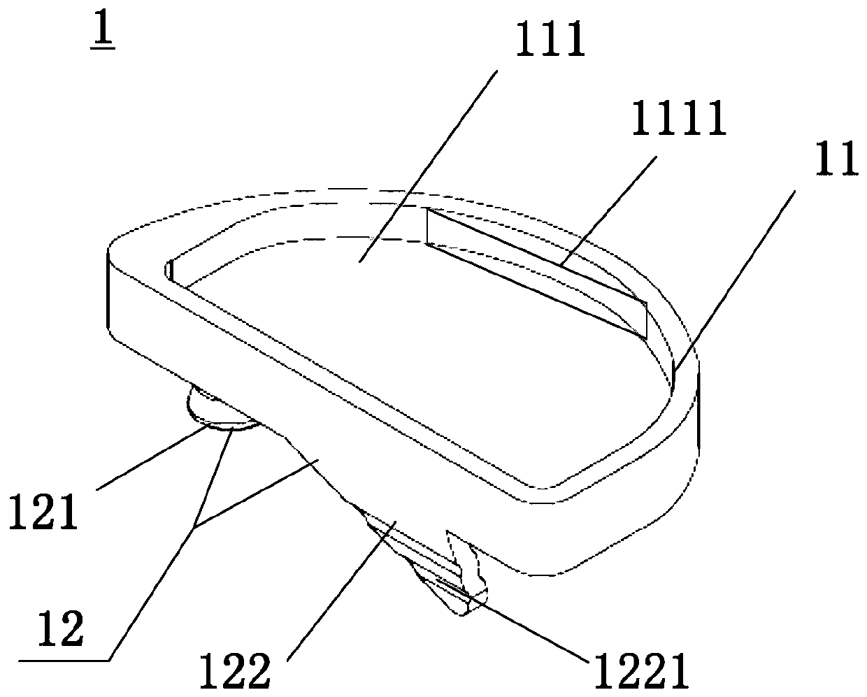 Tibia platform support and single-condyle knee joint applying tibia platform support