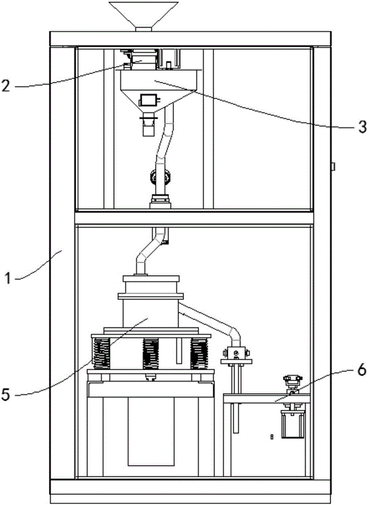 Automatic division grinding machine