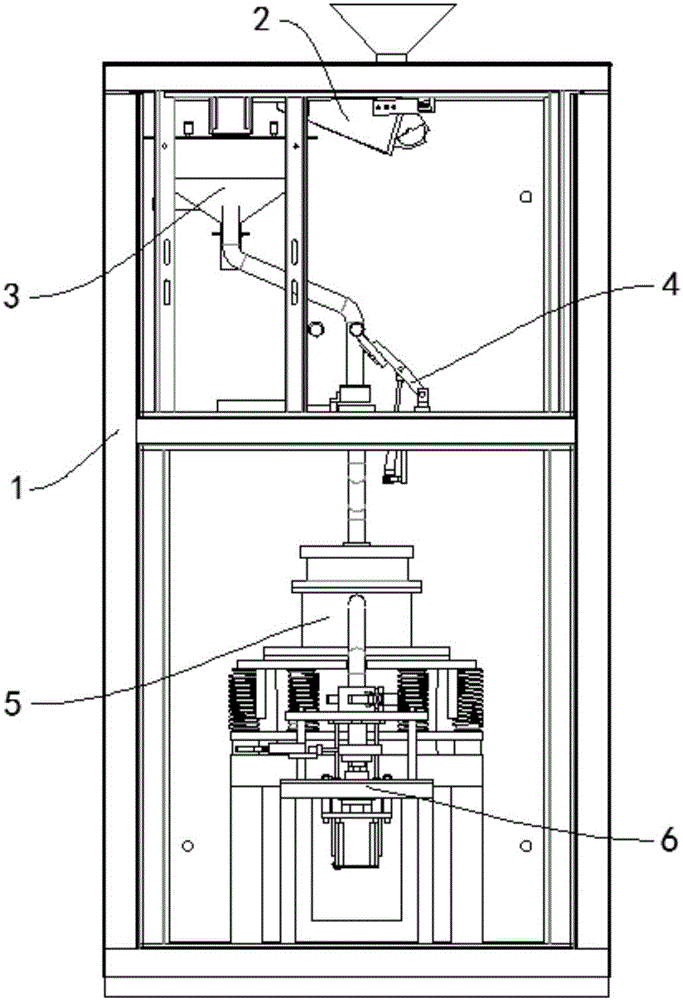 Automatic division grinding machine