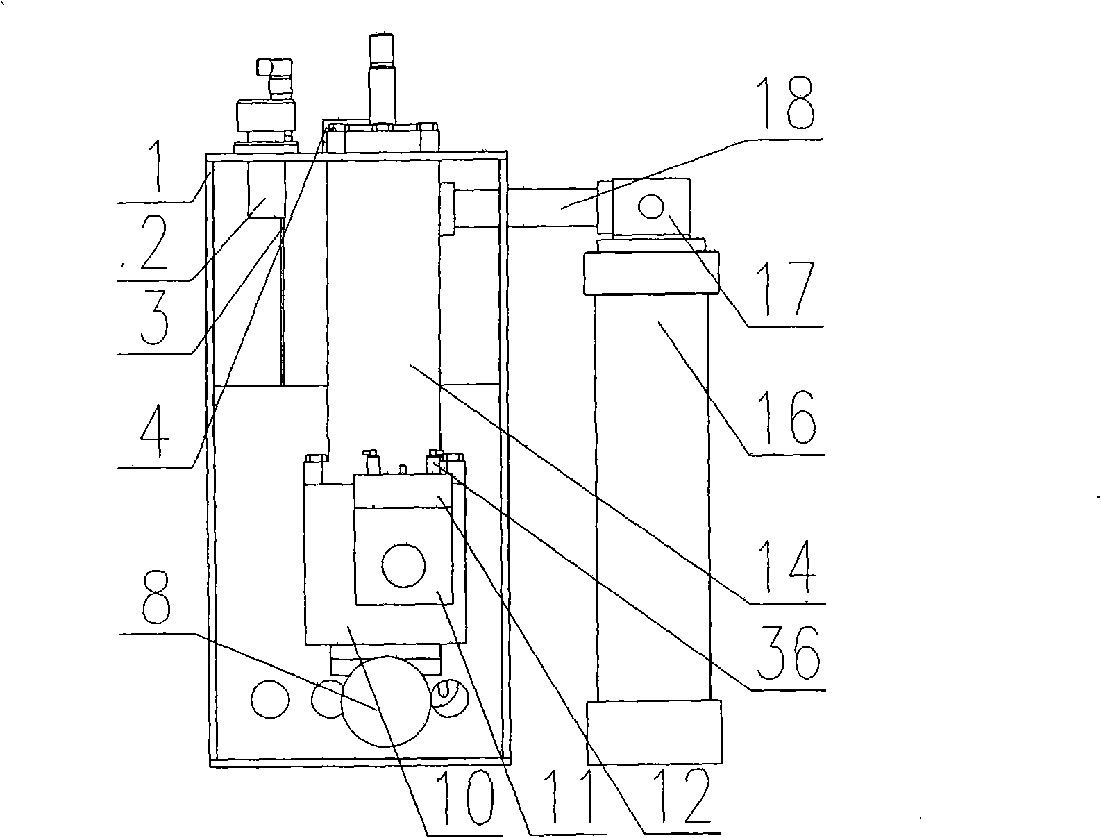 Hydraulic operating mechanism of high voltage circuit breaker