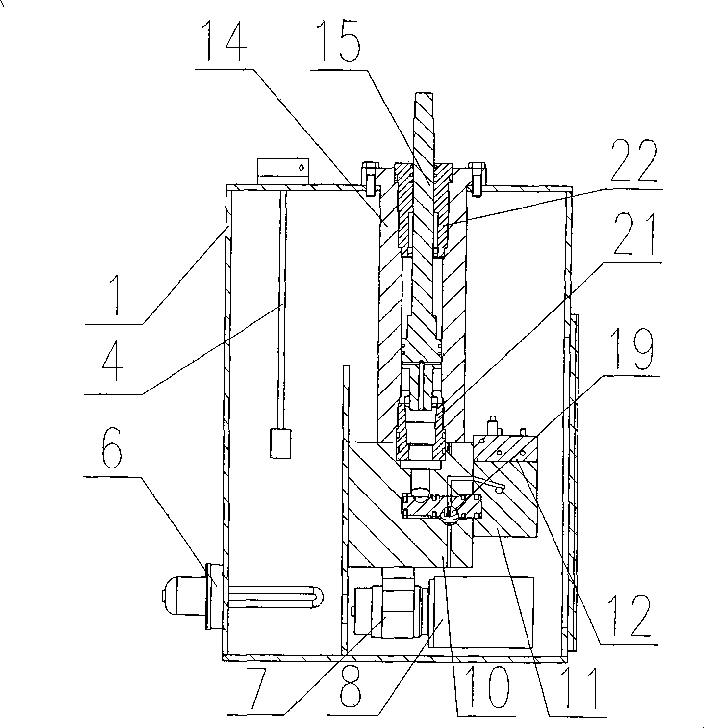 Hydraulic operating mechanism of high voltage circuit breaker