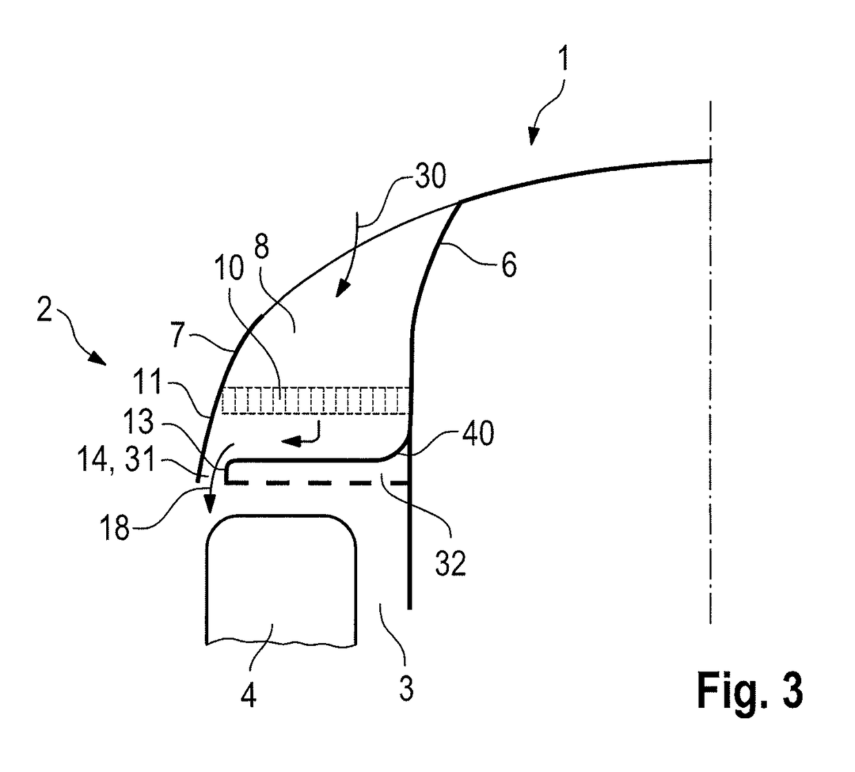 Front-end structure of a motor vehicle