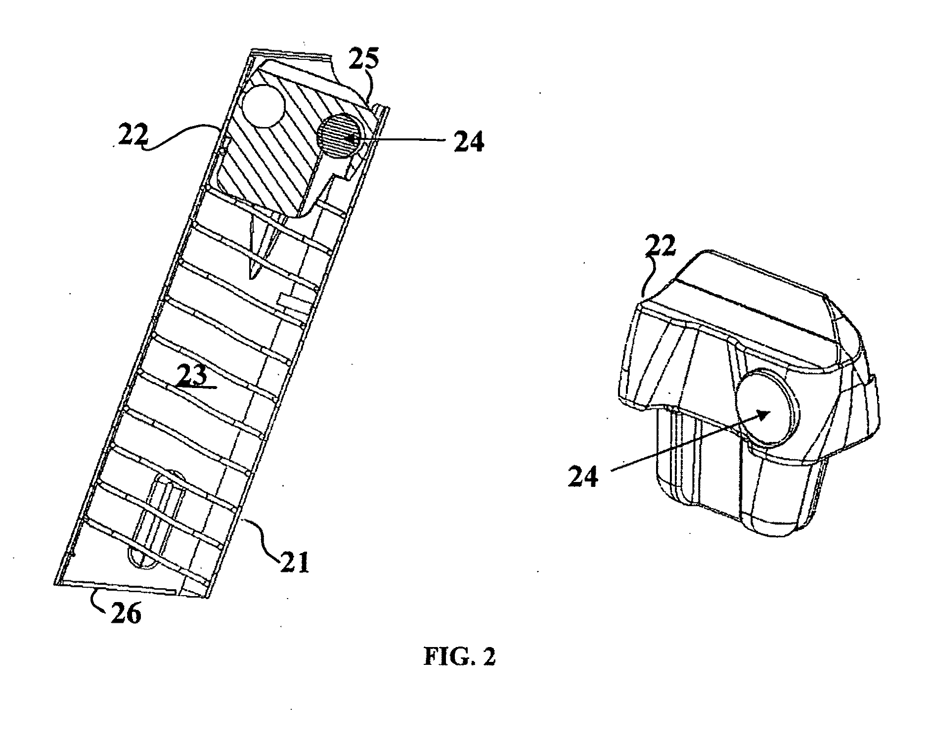 Ammunition supply indicator device