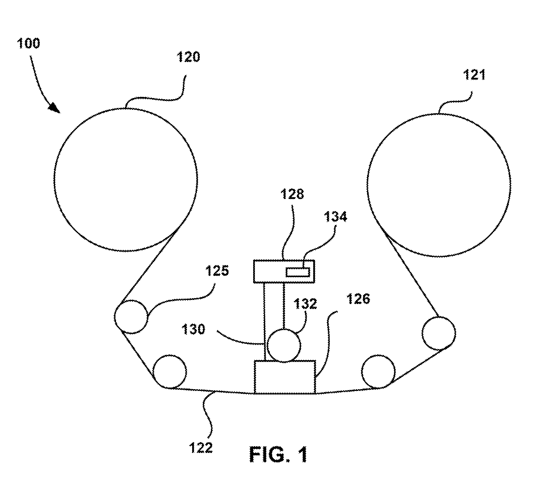 Low friction tape head and system implementing same