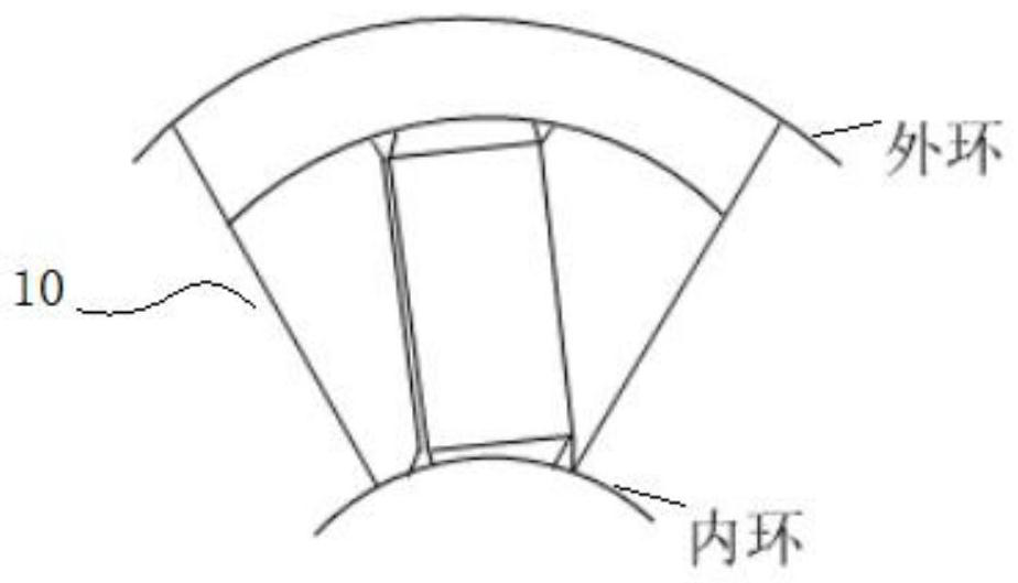 Turbine guider blade cooling device with low-melting-point metal as flowing working medium