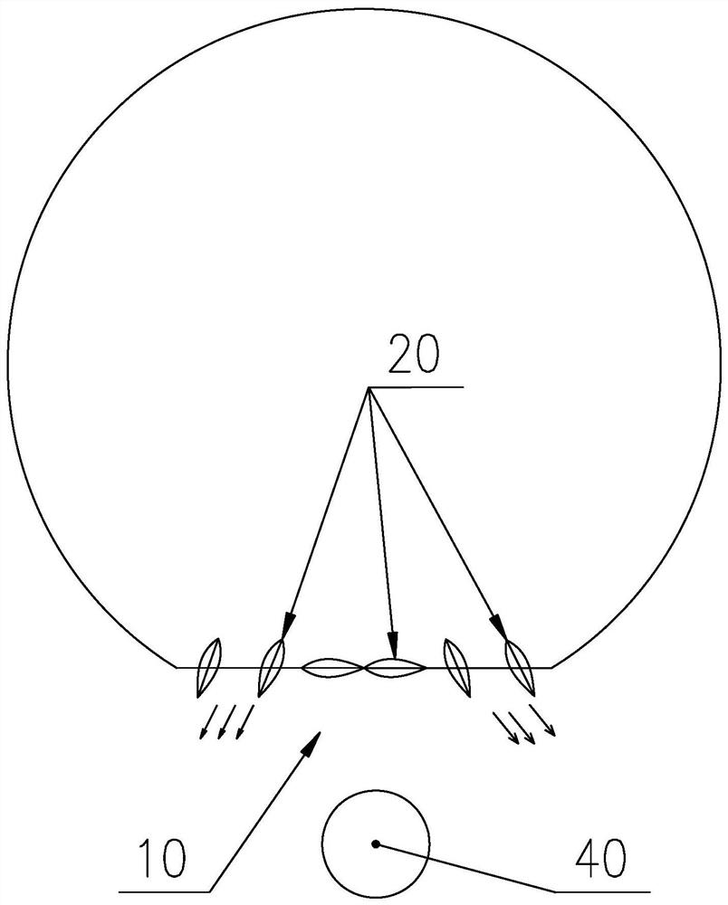 Air guide control method of cabinet air conditioner