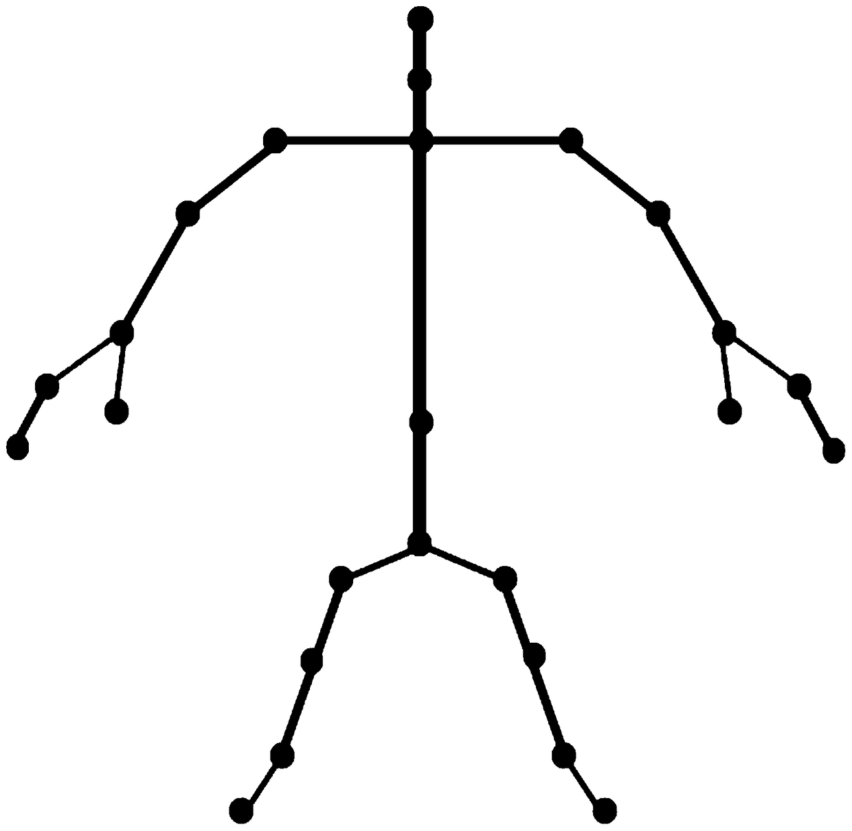 Motion recognition method and device based on human body posture