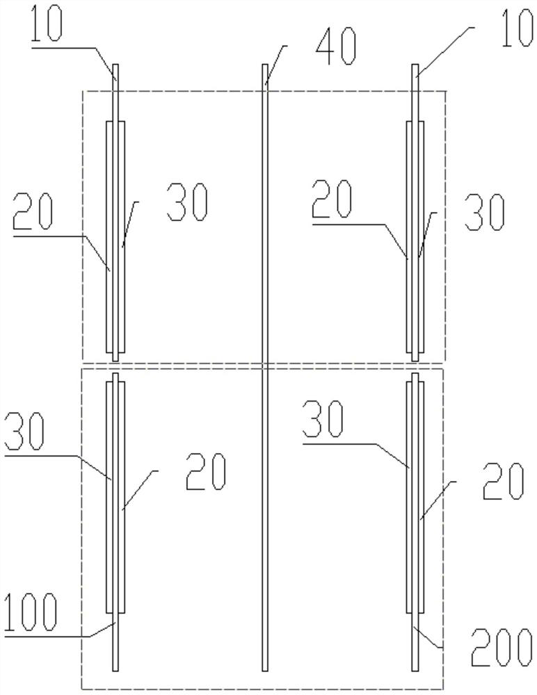 Pole piece, roll core and battery