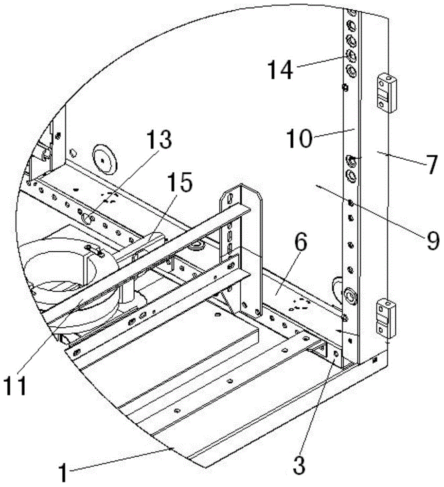 Steel-clad movable-type switch cabinet