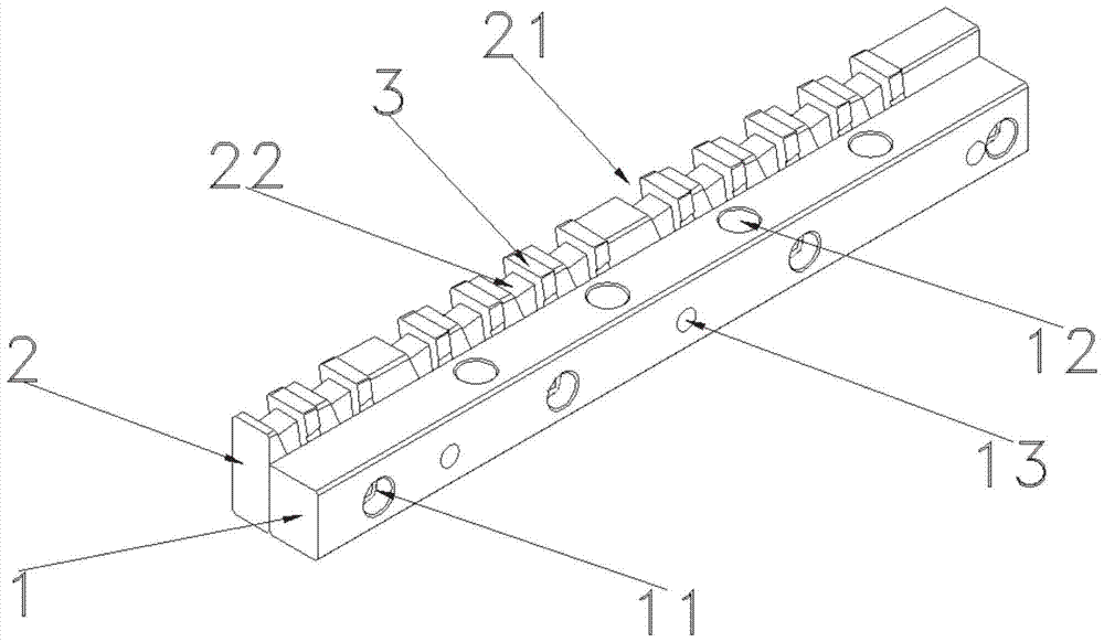 A quick-change hard alloy finishing broach