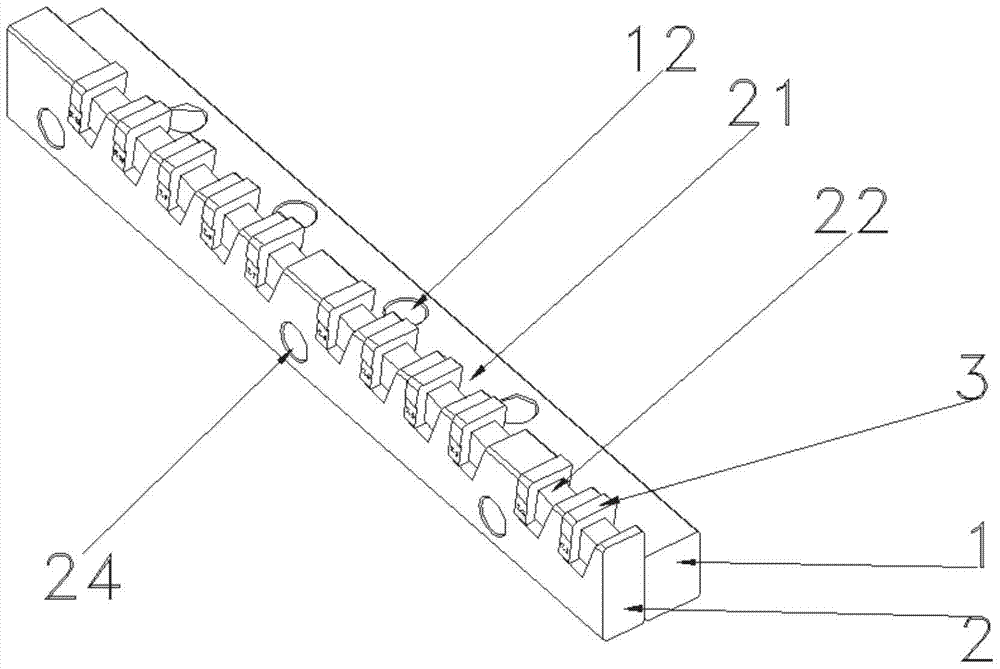 A quick-change hard alloy finishing broach