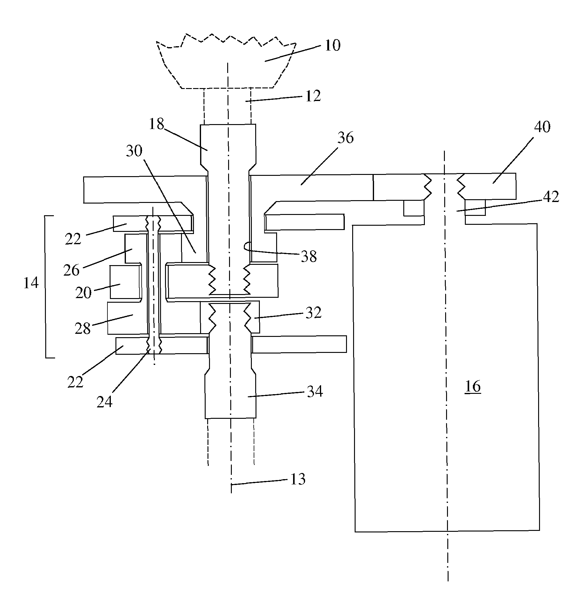 Transmission with resistance torque control