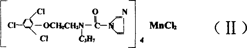 Germicide composition for preventing and controlling green smut of rice