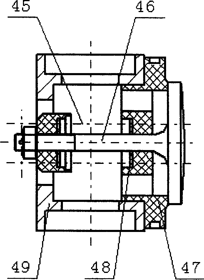 Radial valve orificing axial hydraulic pressure plunger pump