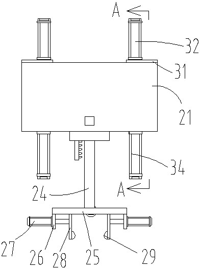 Railway steel rail correcting equipment