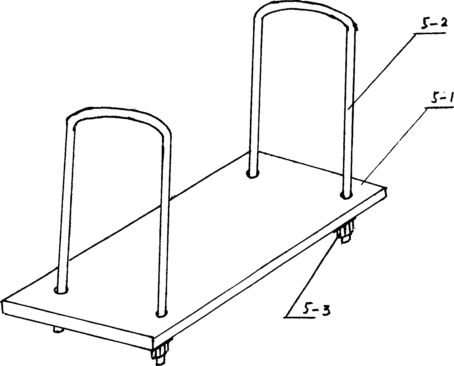 Preparation method of inorganic glass reinforced plastic framework material and agricultural green house thereof