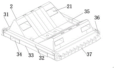 Special steel coil transport bracket capable of being used in ISO container