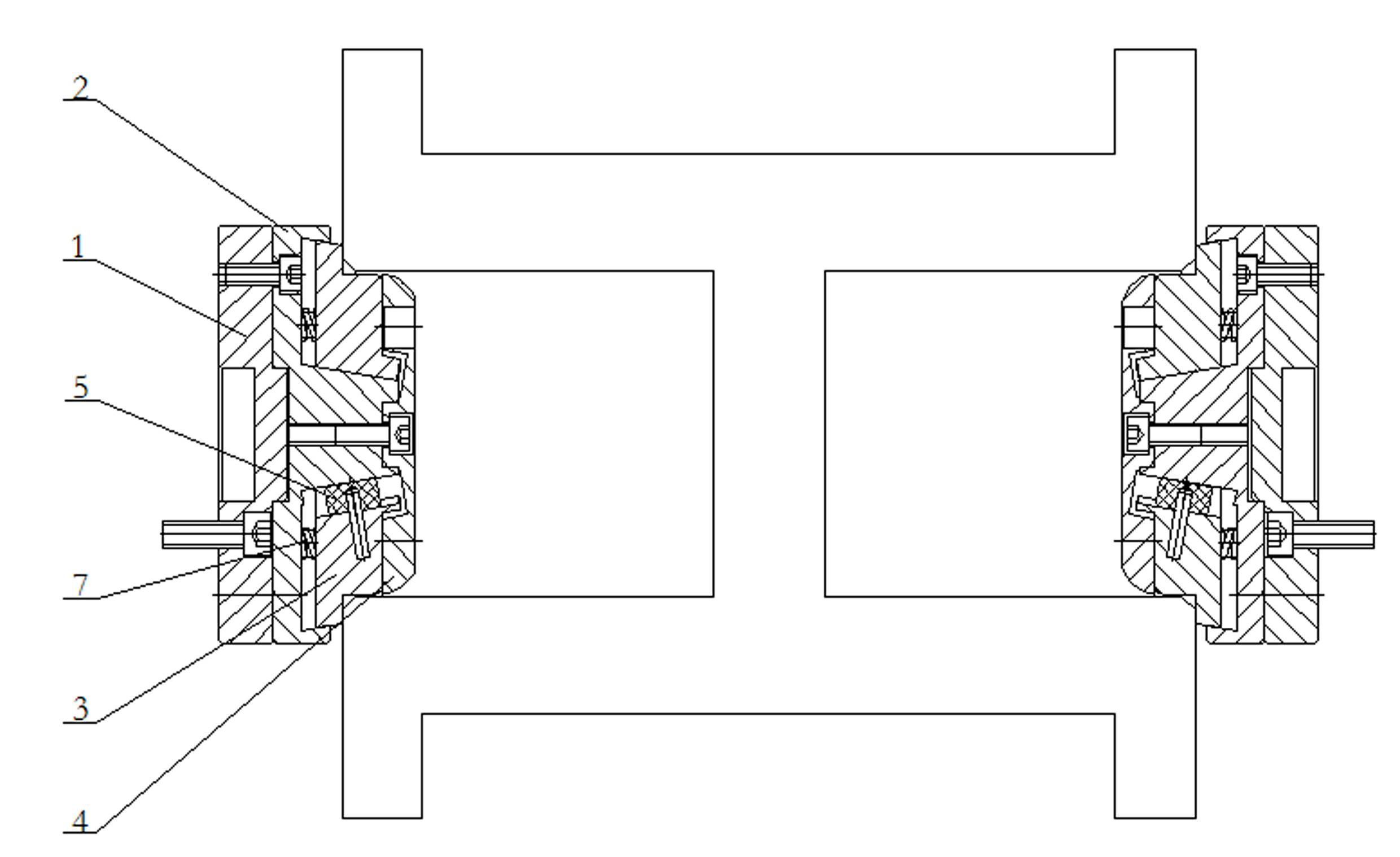 Expansible center