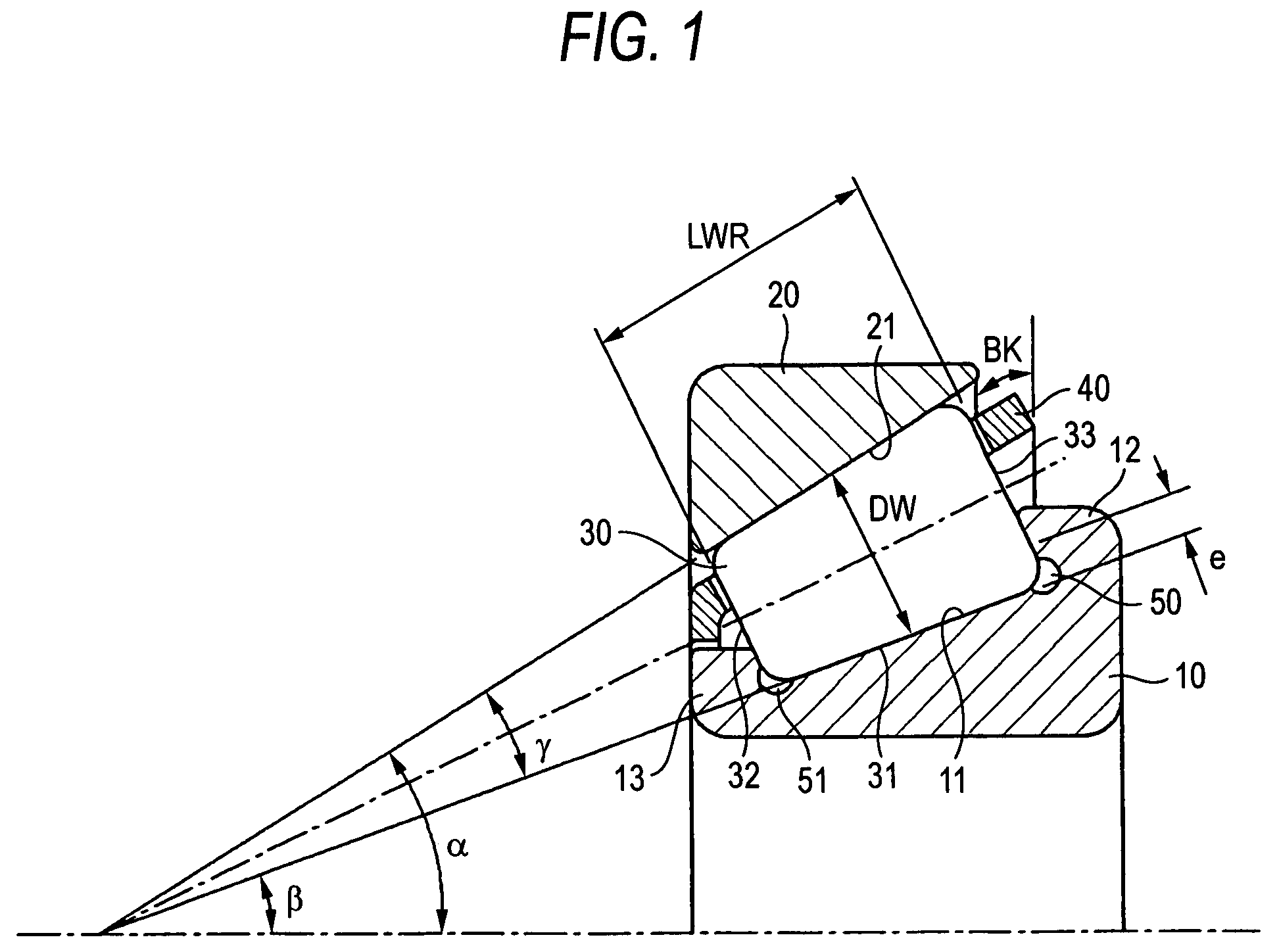 Tapered roller bearing, tapered roller bearing apparatus, and automotive pinion shaft supporting apparatus utilizing same tapered roller bearing apparatus