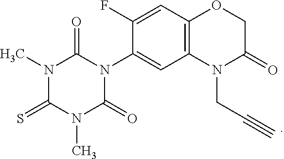 Method of controlling a weed in a gramineous biomass crop