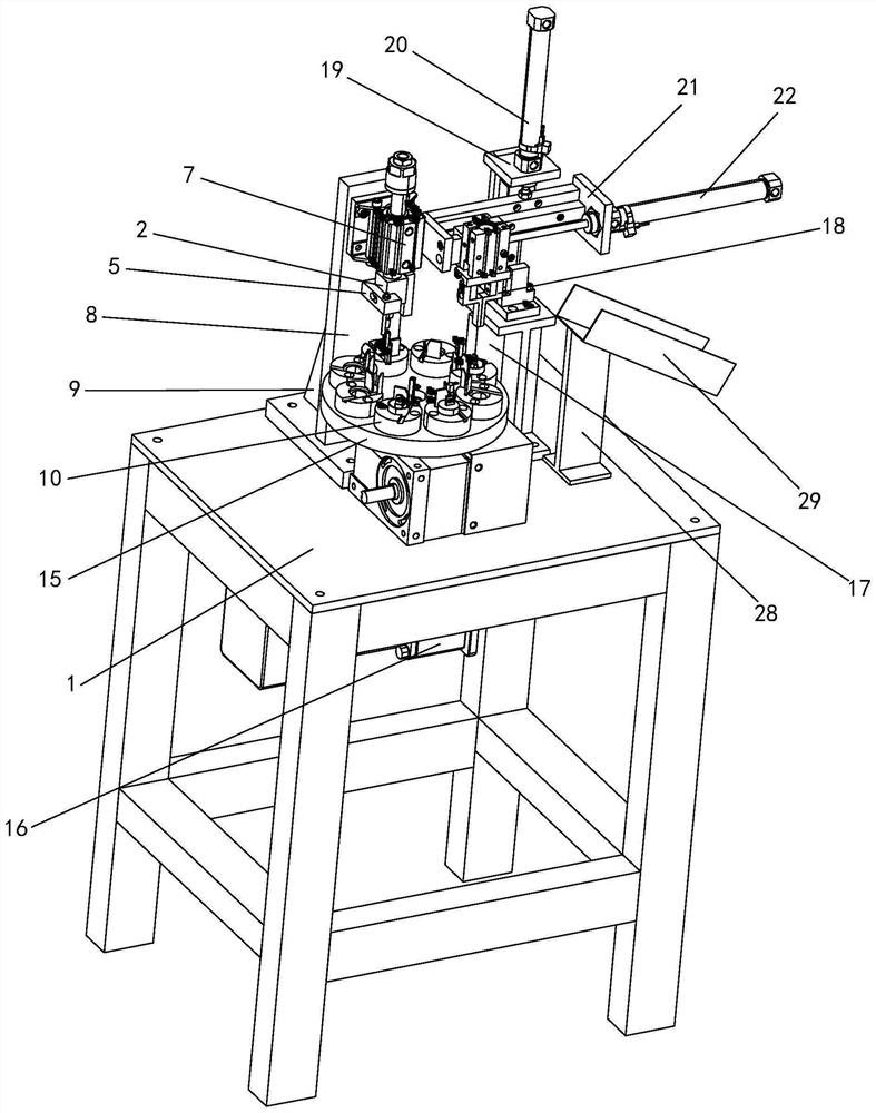 Automatic crimping equipment for primary terminal of adjustable mutual inductor