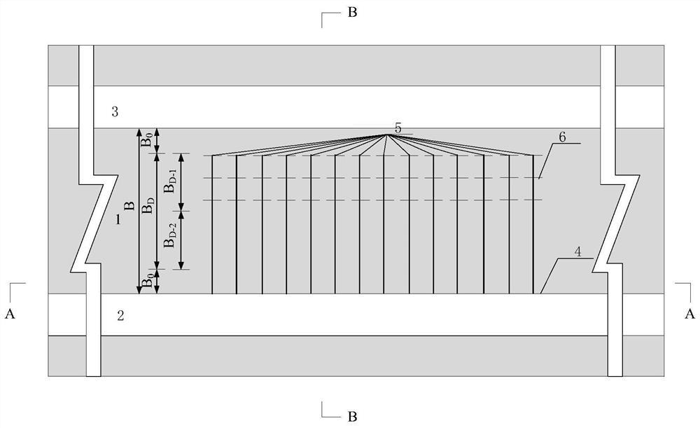 Dynamic load deep mining area coal pillar instability unloading-solidifying-yielding multilevel prevention method