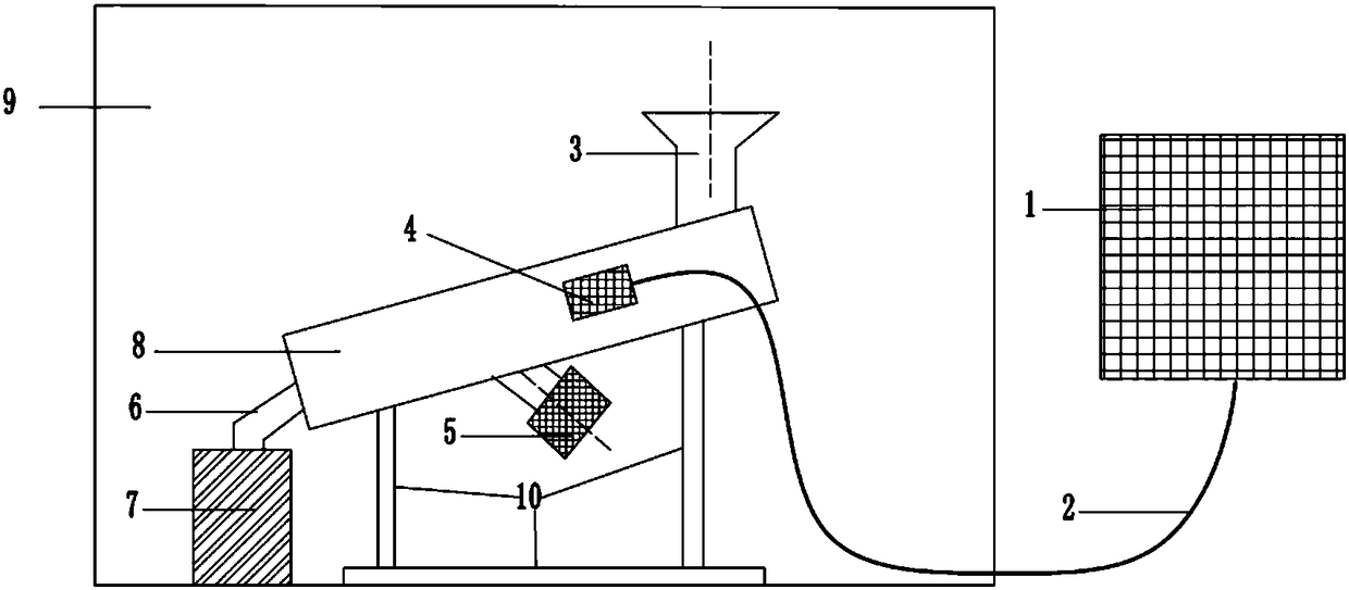 Sieving machine operation amplitude monitoring system and monitoring method