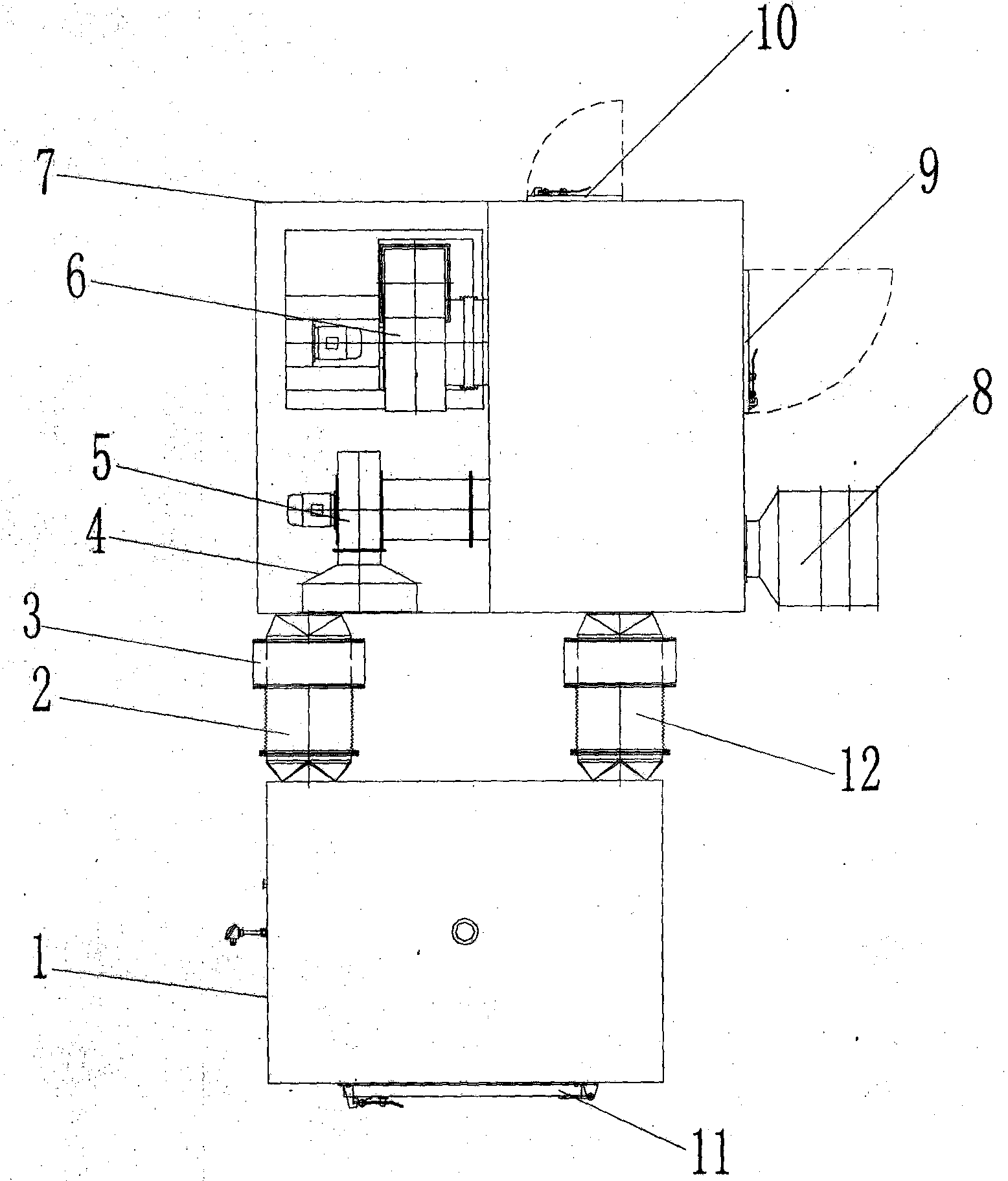 Convection type clean oven