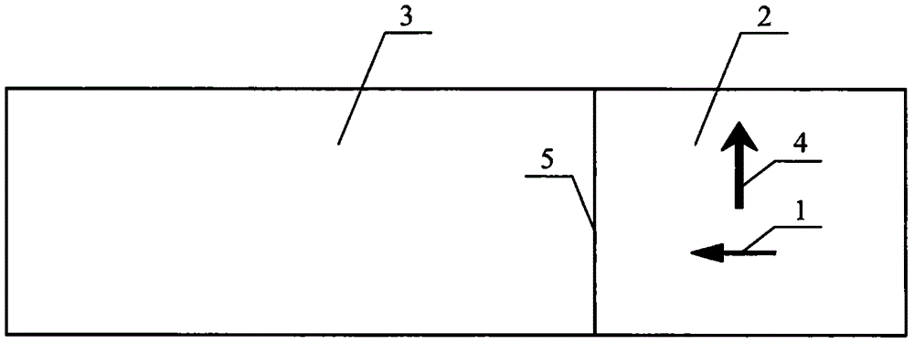 Mining procedure of inclined seam narrow and long strip mine