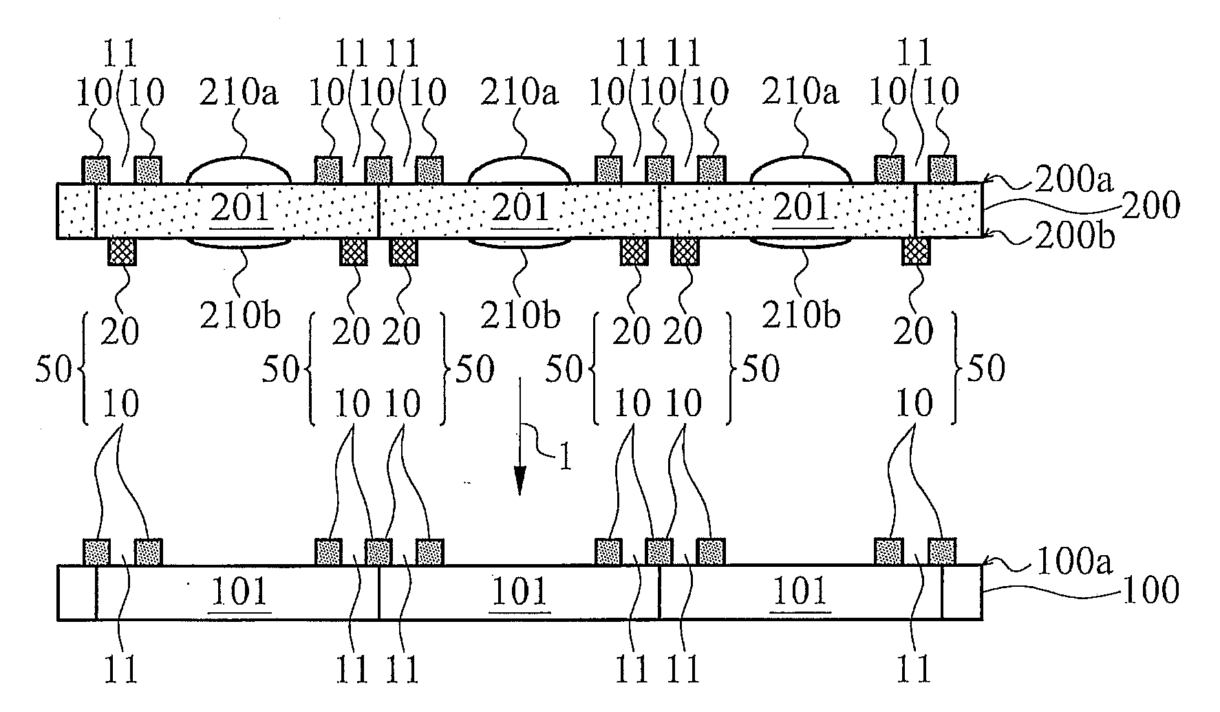 Alignment device and application thereof