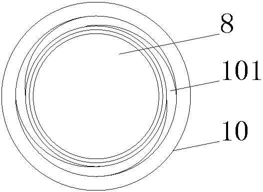 Vertical vibration elevator convenient to turn and move