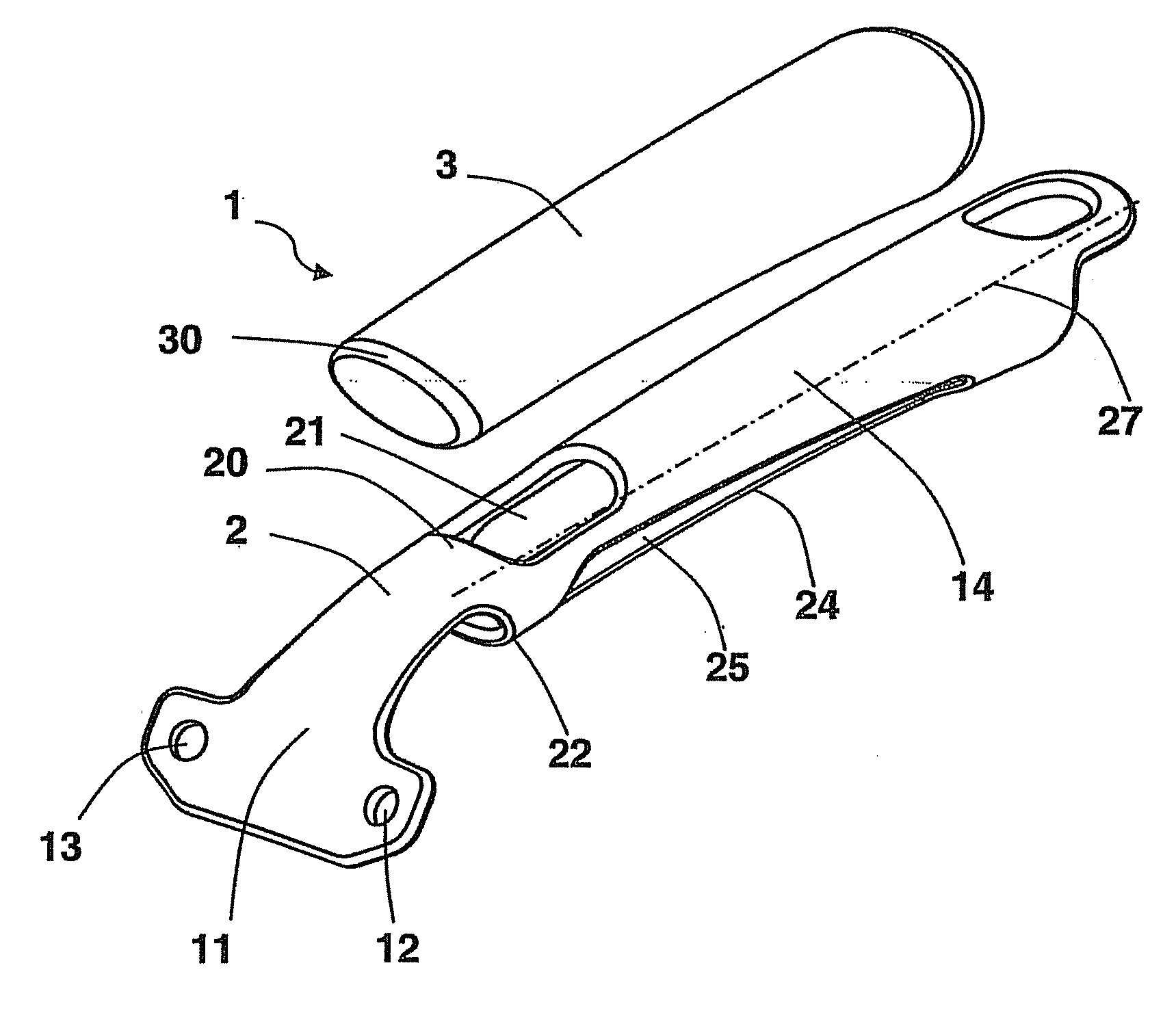 Cookware Handle With a Hollow Structure