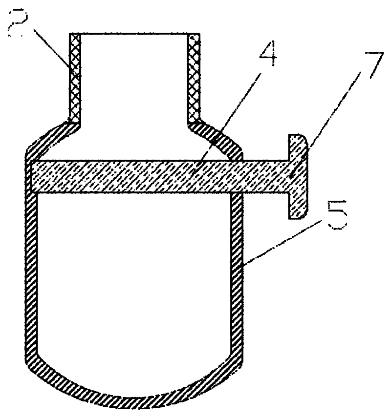 Turbo charging system with exhaust manifold having variable necking rate