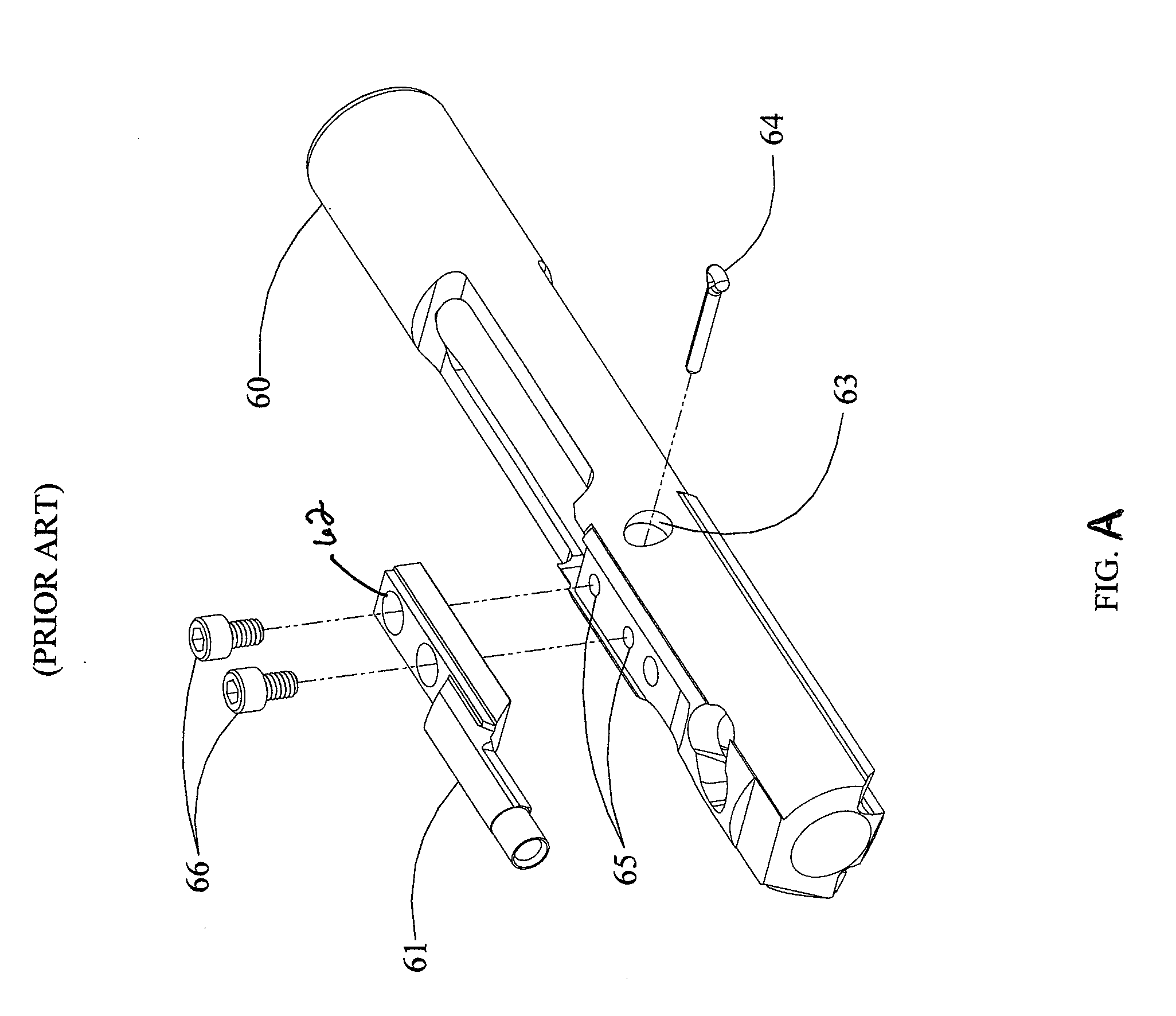 Bolt carrier and bolt for gas operated firearms