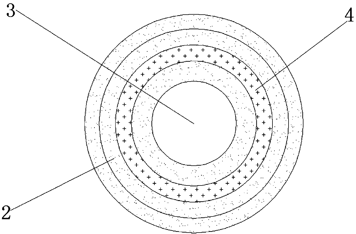 Catheter connection device suitable for interventional treatment in height tortuous blood vessel