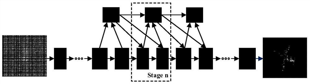 DSN-based high-resolution two-dimensional ISAR imaging method