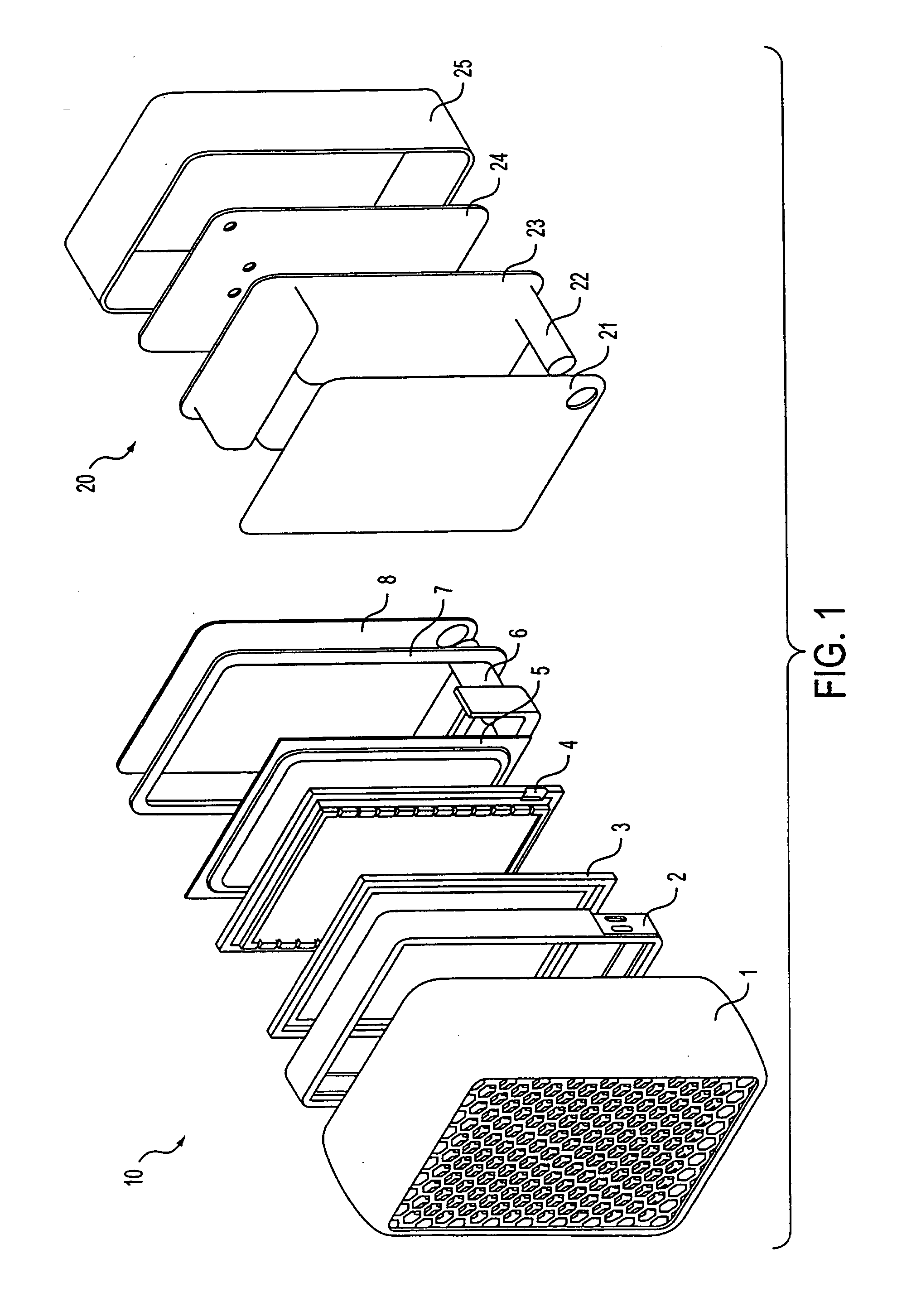 Fuel cell with removable/replaceable cartridge and method of making and using the fuel cell and cartridge