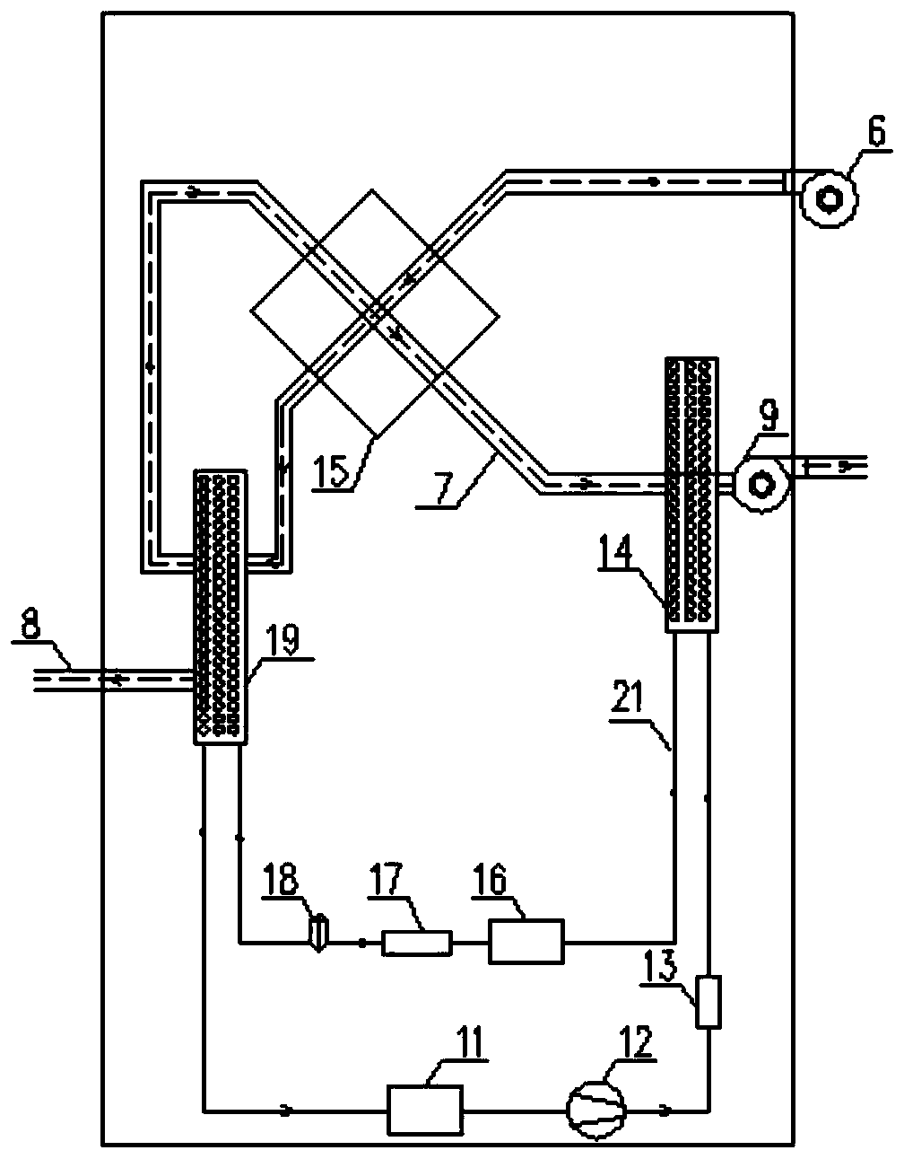 A method for continuous deep dehydration and low-temperature sludge drying