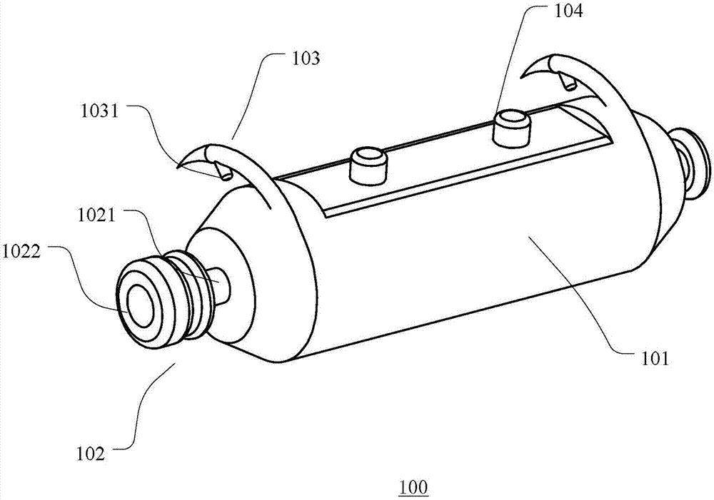 Intracardiac implant and fixing method thereof