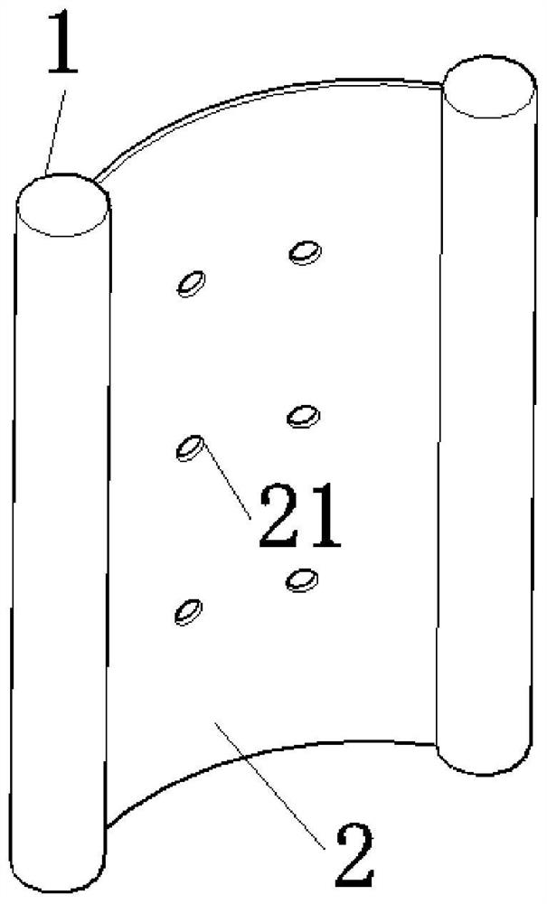 Pile-soil combined action supporting device and construction method thereof